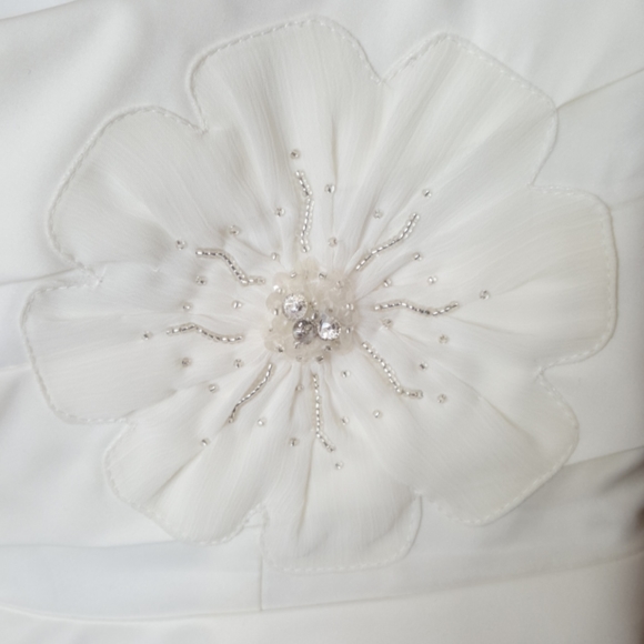 Galina Ivory Wedding Dress, Sz 6 - Picture 7 of 9
